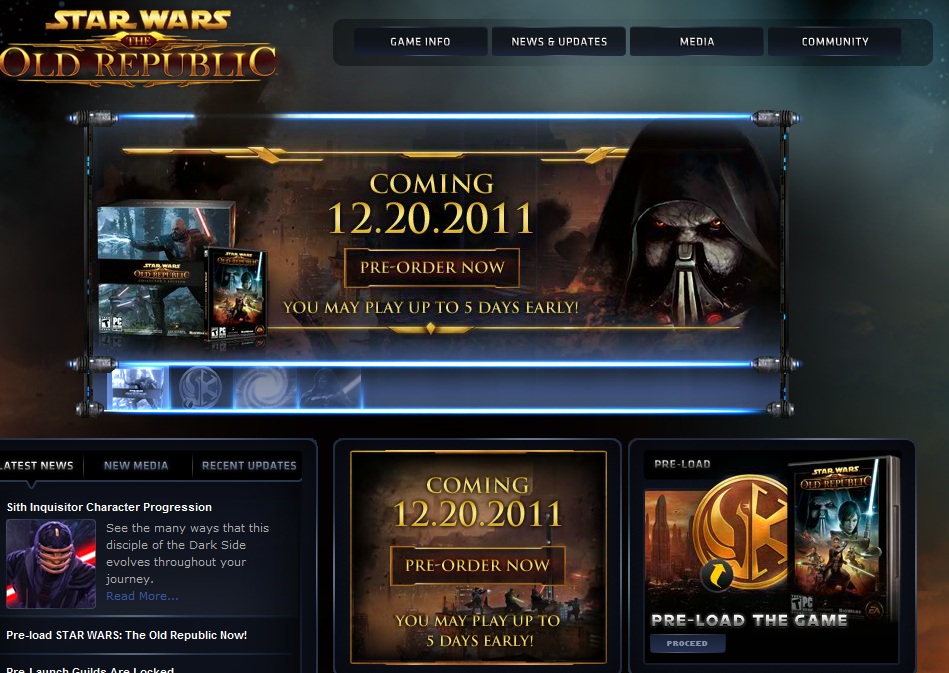 So Very Excited About A Game I Won’t Be Playing&nbsp;#SWTOR