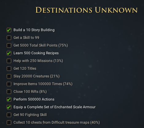 [WO] Destination Unknown – Next!